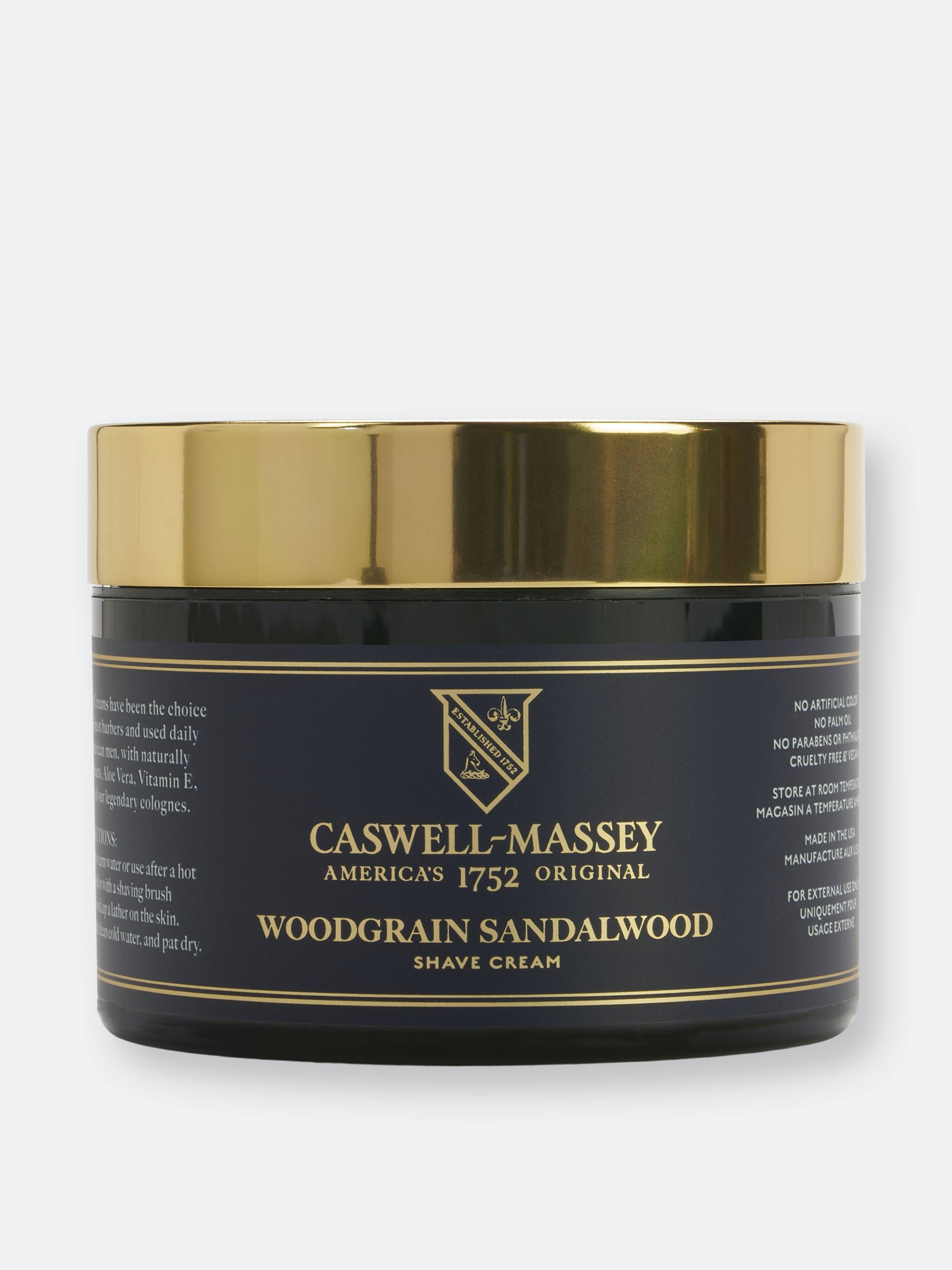 Caswell-Massey Shave Cream - Sandalwood, 8 Ounce