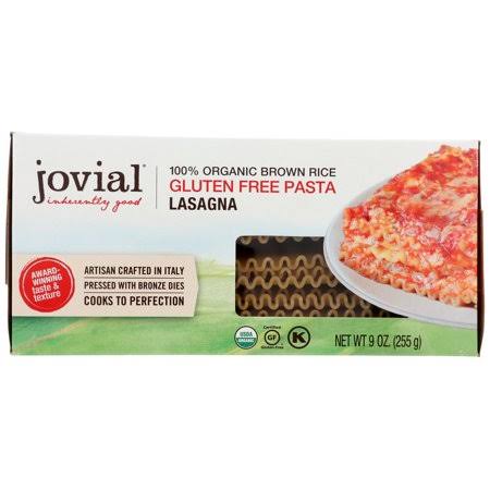 Jovial Lasagna Brown Rice Pasta - 255g