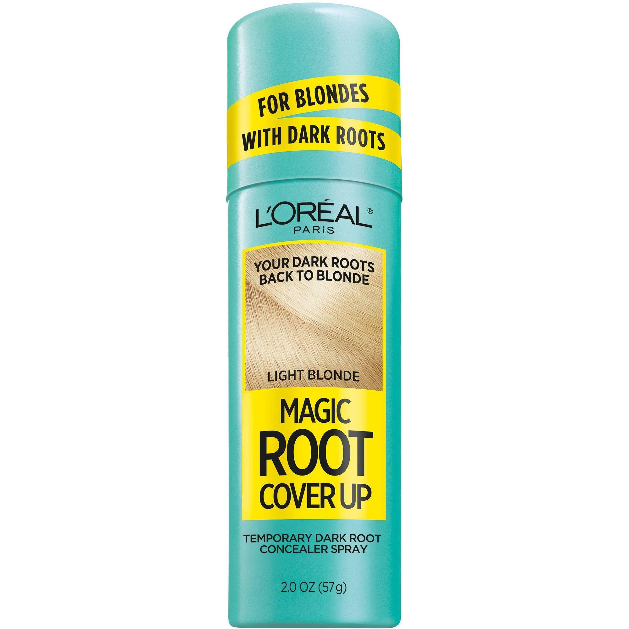 L'Oreal Paris Magic Root Cover Up Temporary Dark Root Concealer Spray, Light Blonde