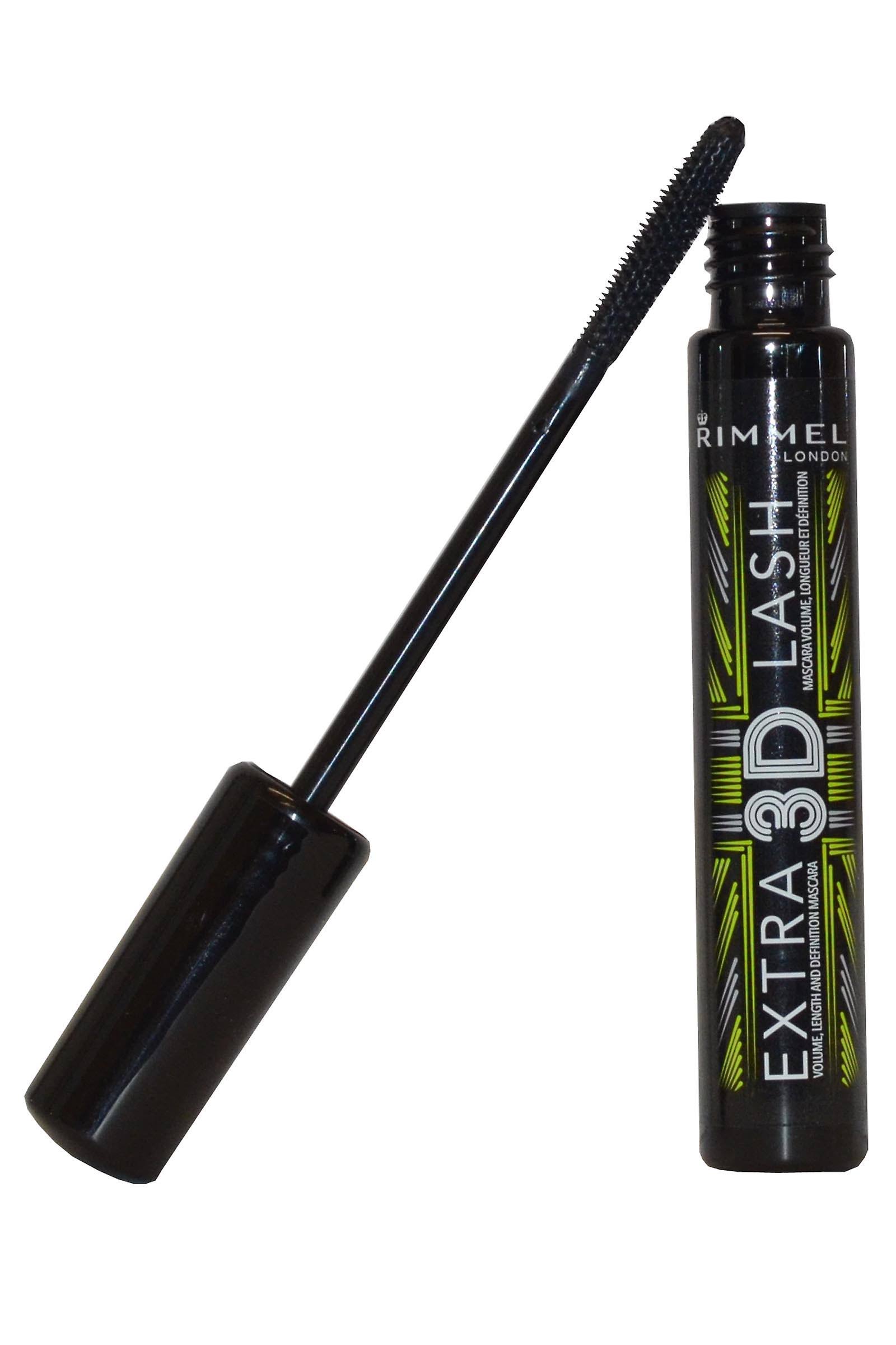 Rimmel London Extra 3D Lash Mascara - 003 Extreme Black, 8ml