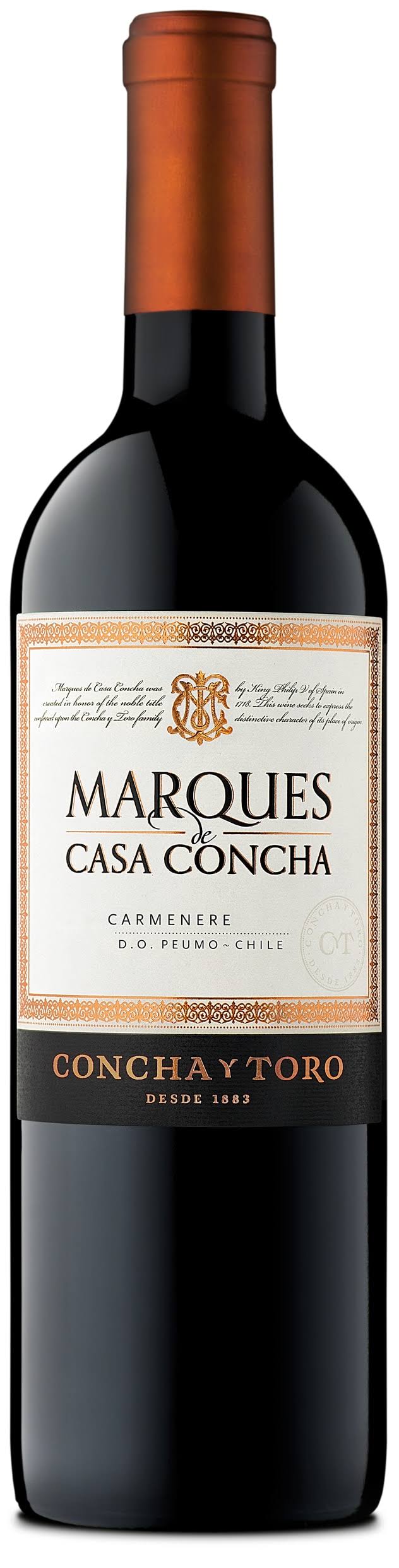 Concha y Toro Marques de Casa Concha Carmenere Wine - 25.32oz