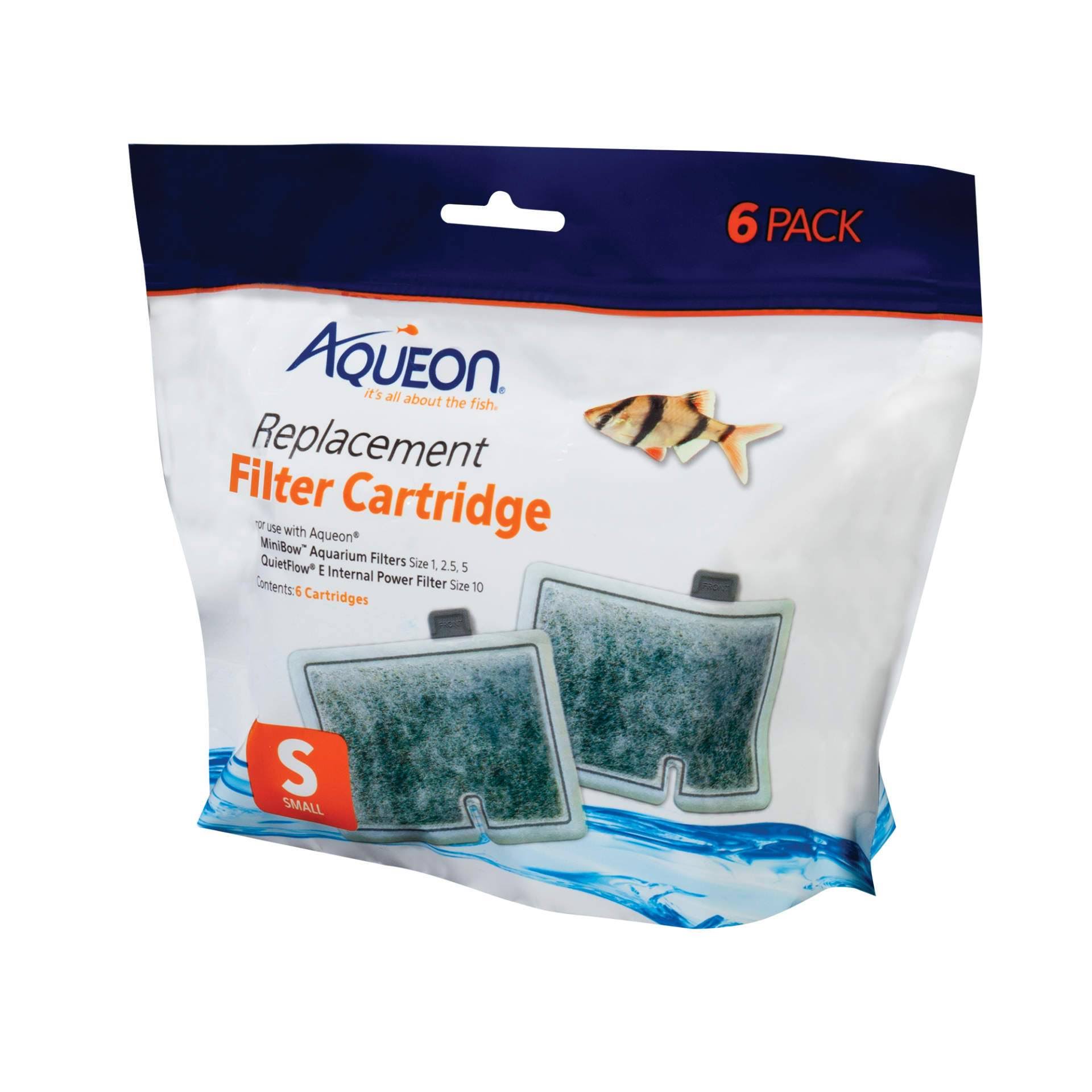 Aqueon Filter Cartridge - Small, 6pk
