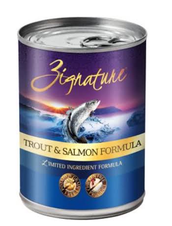 Zignature Trout & Salmon Meal Limited Ingredient Formula Grain-Free Canned Dog Food