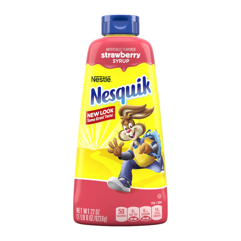 Nestlé Nesquik - Strawberry Syrup, 22 oz