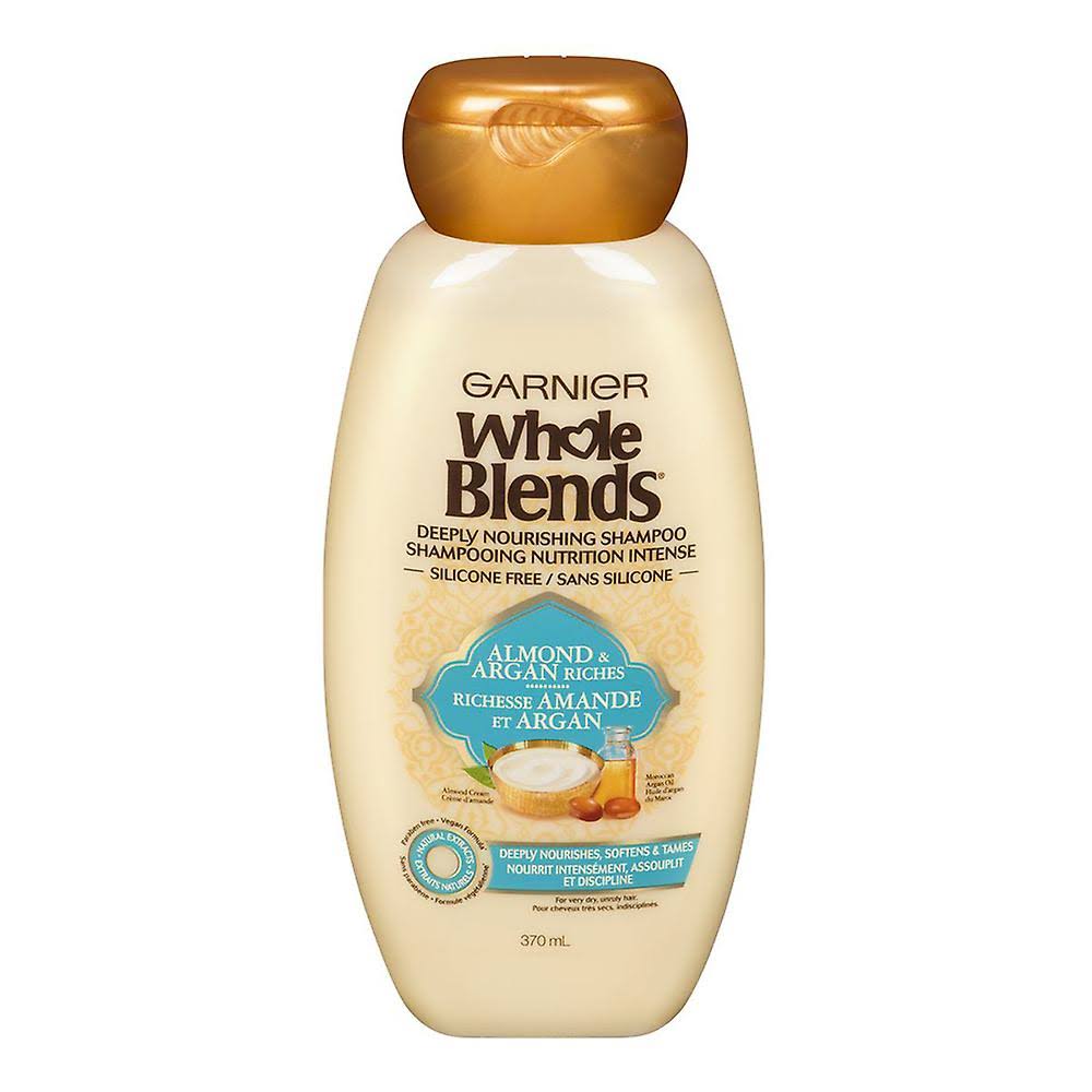 Garnier Whole Blends Deeply Nourishing Shampoo, 370 ml