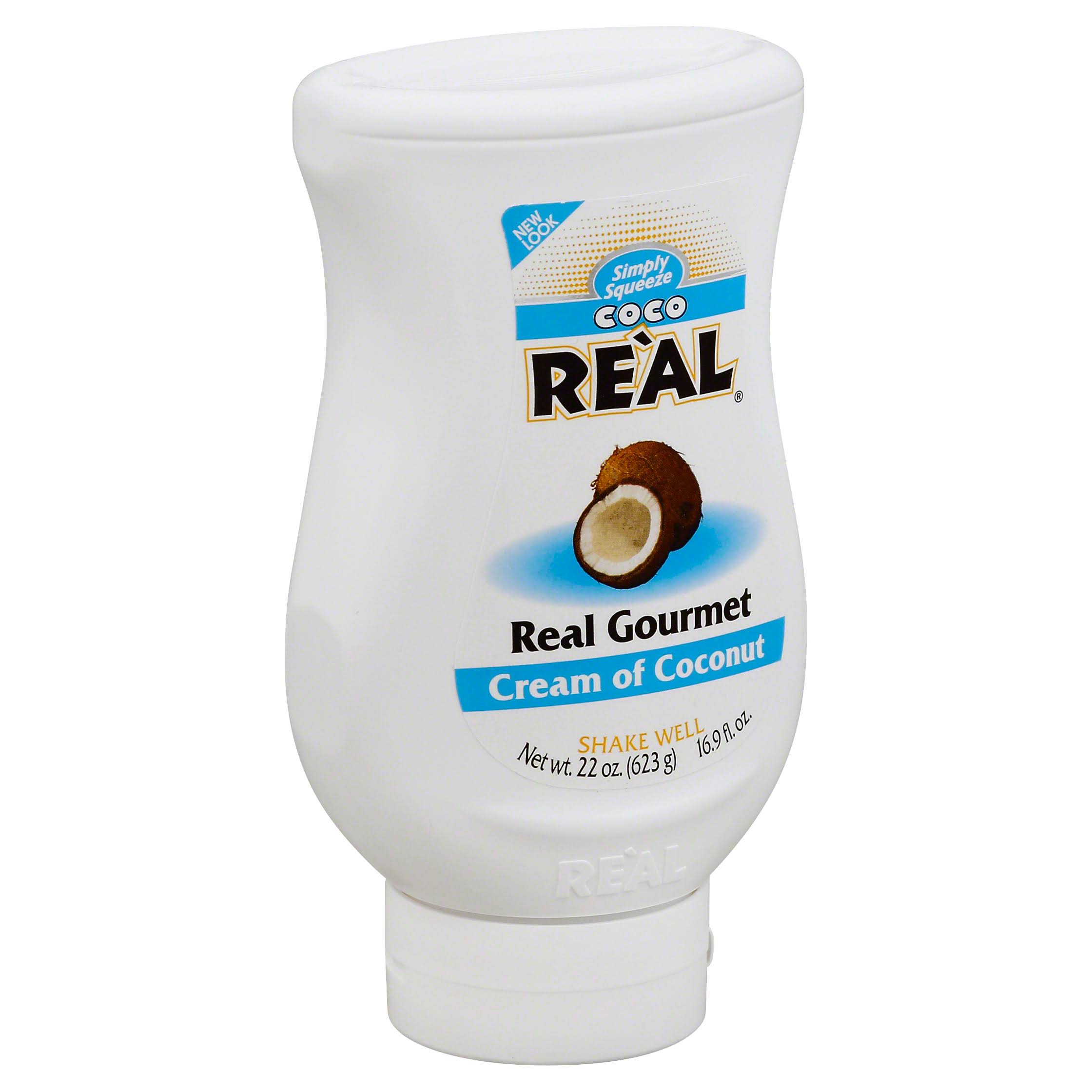 Coco Re'al Real Gourmet - Cream of Coconut, 22 oz