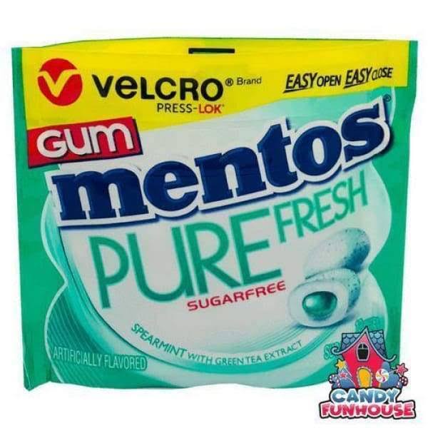 Mentos Pure Fresh Spearmint Gum by Perfetti Van Melle Inc. Sold by Candy Funhouse