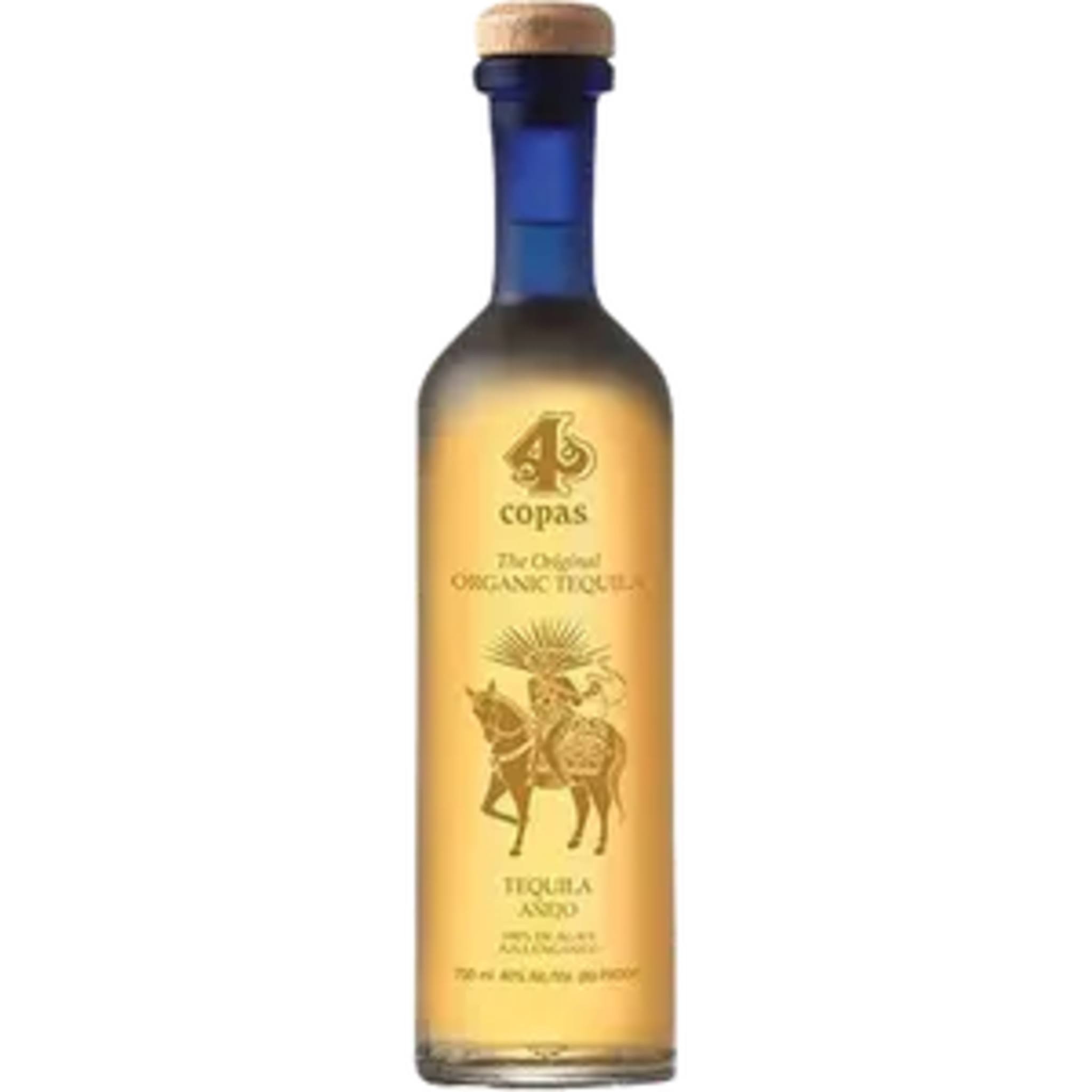 4 Copas Anejo Tequila - 750 ml