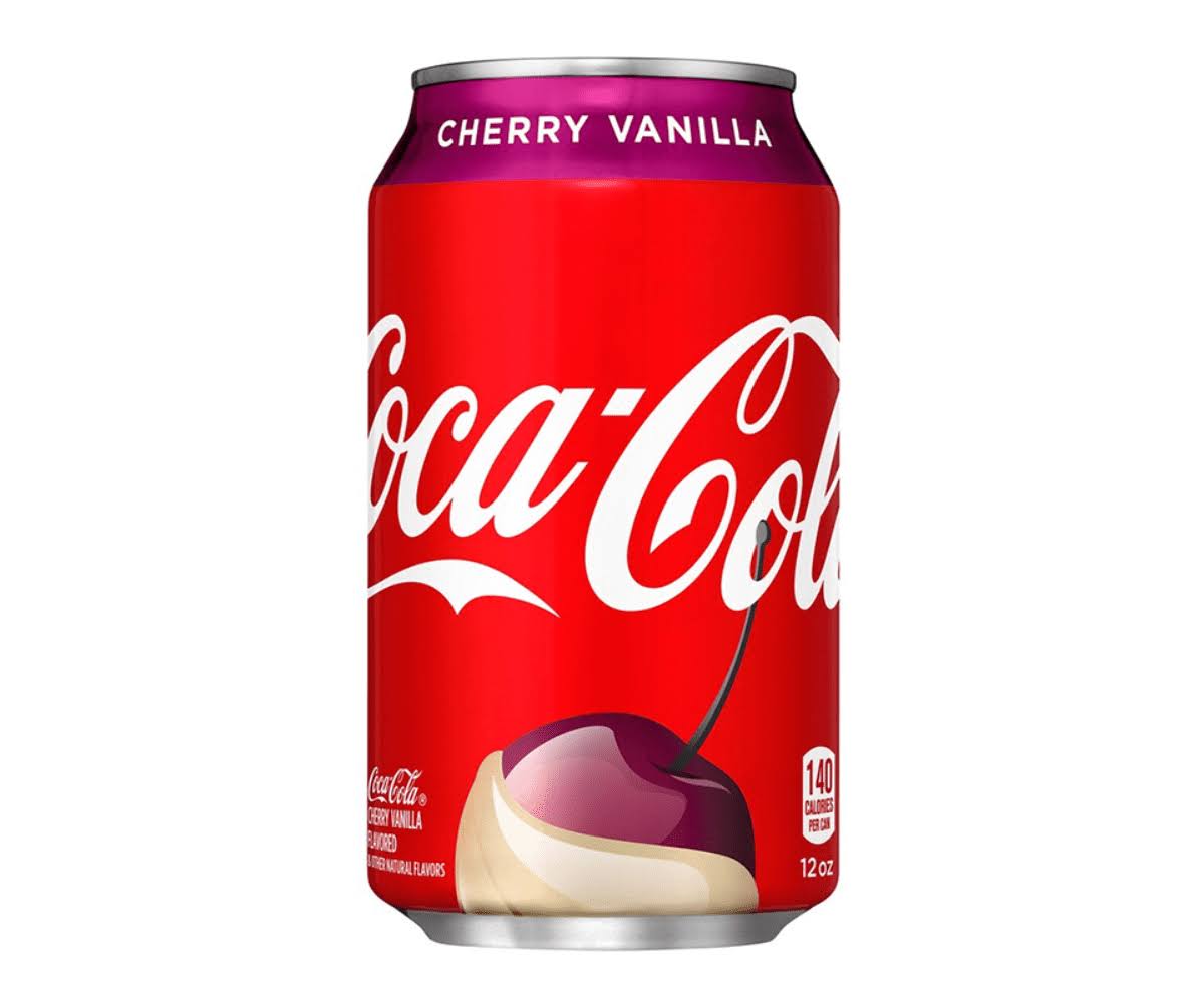Coke Coca Cola Cherry Vanilla Can