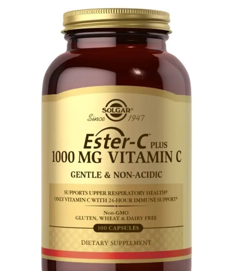 Solgar Vitamin and Herb Ester-C Plus 1000 mg Vitamin C - 100 Capsules