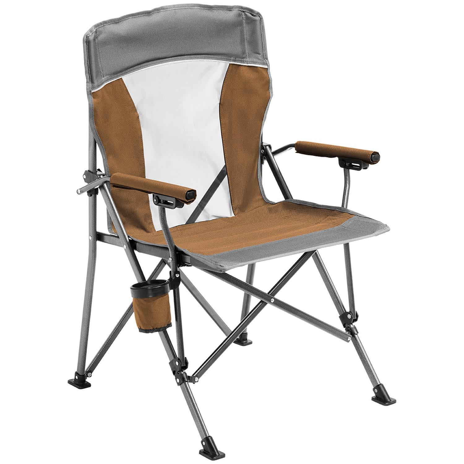 Alpine Mountain Gear Hard Arm Chair 2022 in Brown | Polyester