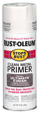 Rust-Oleum Stops Rust Clean Metal Primer Spray - 12 oz