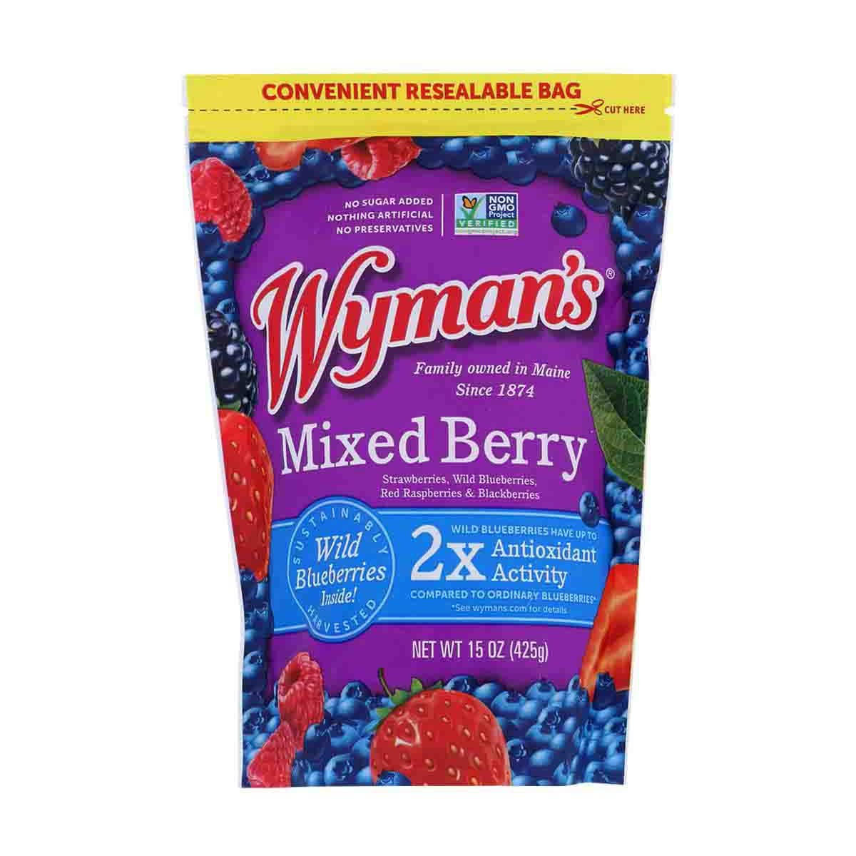 Wymans Mixed Berry - 15 oz