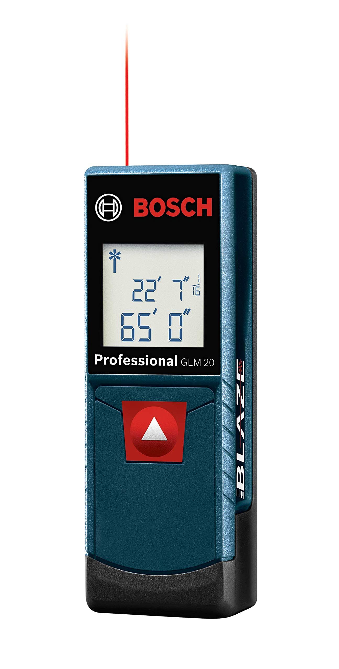 Bosch GLM 20 Compact Laser Measure with Backlit Display