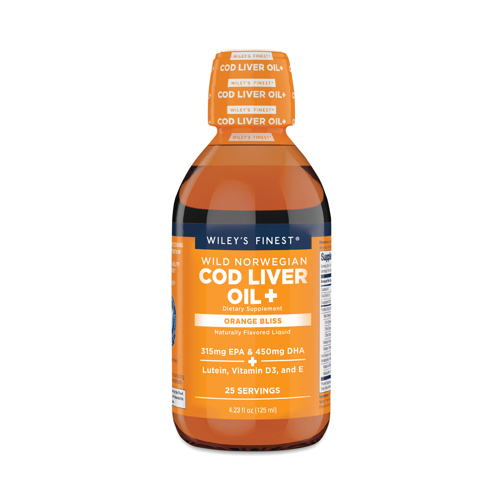 Cod Liver Oil+, 4.23 oz, Wiley's Finest
