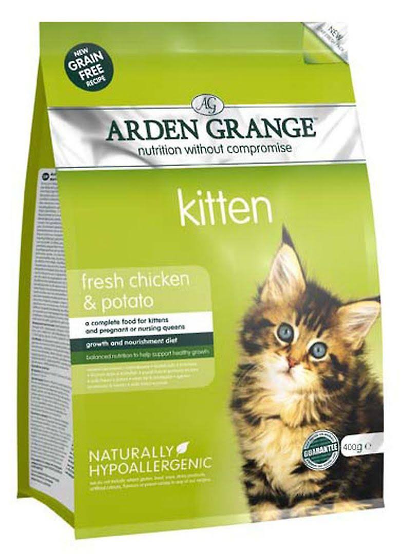 Arden Grange Kitten Dry Cat Food - Fresh Chicken & Potato, 400g