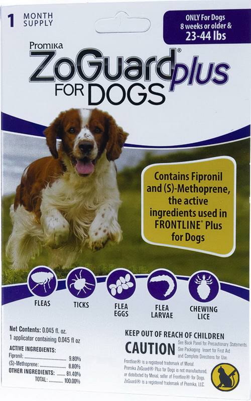 ZoGuard Plus for Dogs 23-44 lbs