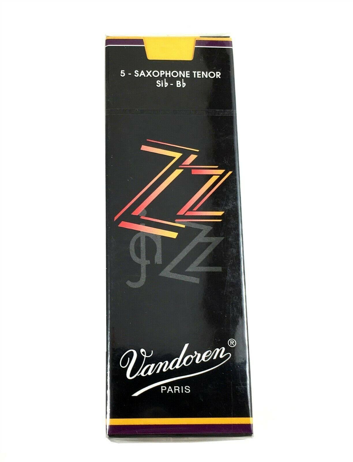 Vandoren ZZ Tenor Saxophone Reeds - Strength 2.5, 5pk