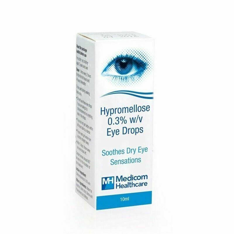 Hypromellose 0.3% w/v Eye Drops - 10ml