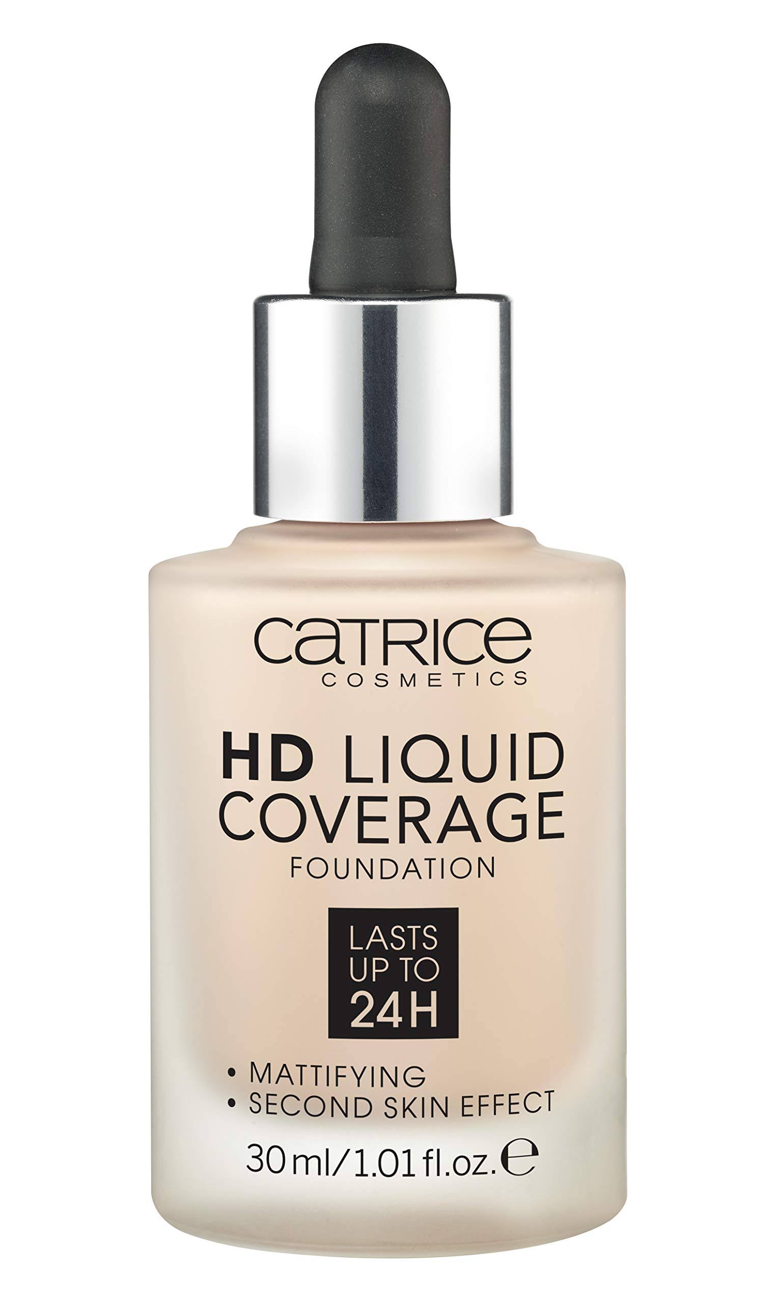 Catrice - Liquid HD Foundation Coverage - 010 Light Beige