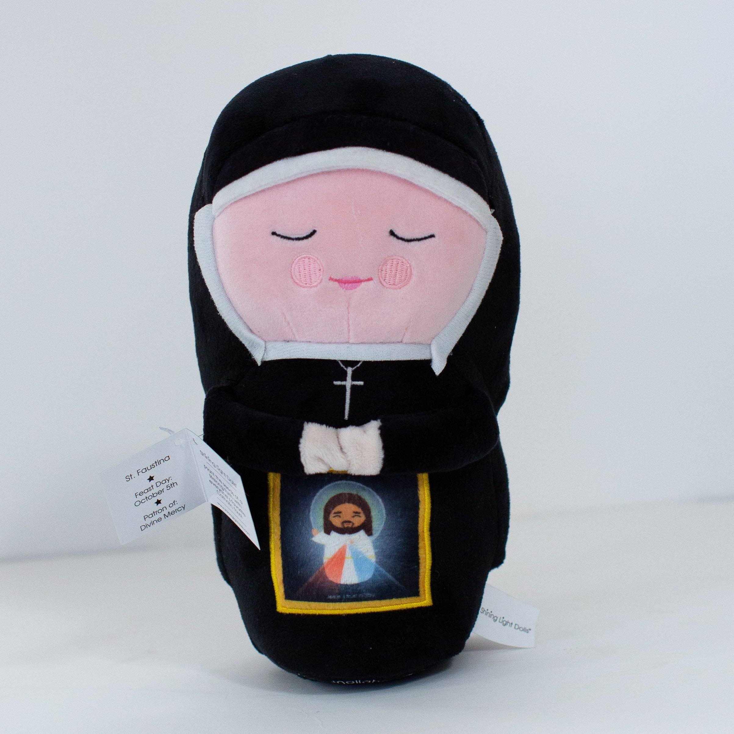 St. Faustina Plush Shining Light Doll