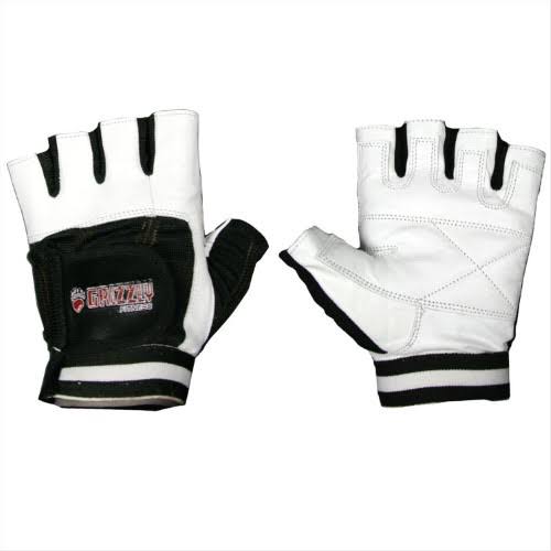 Grizzly Paw Gloves White/Black SM