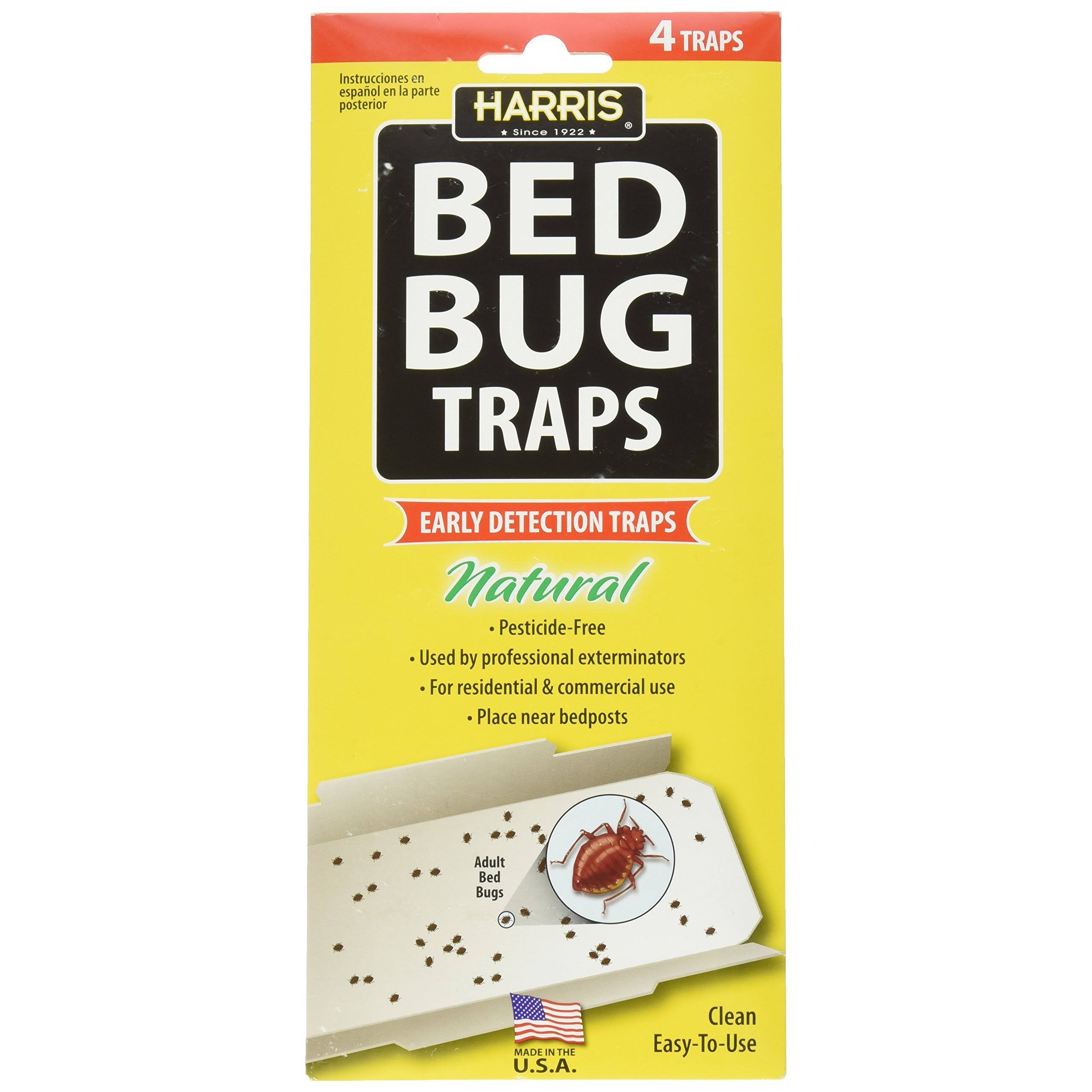 Harris Bed Bug Traps - 4 Traps