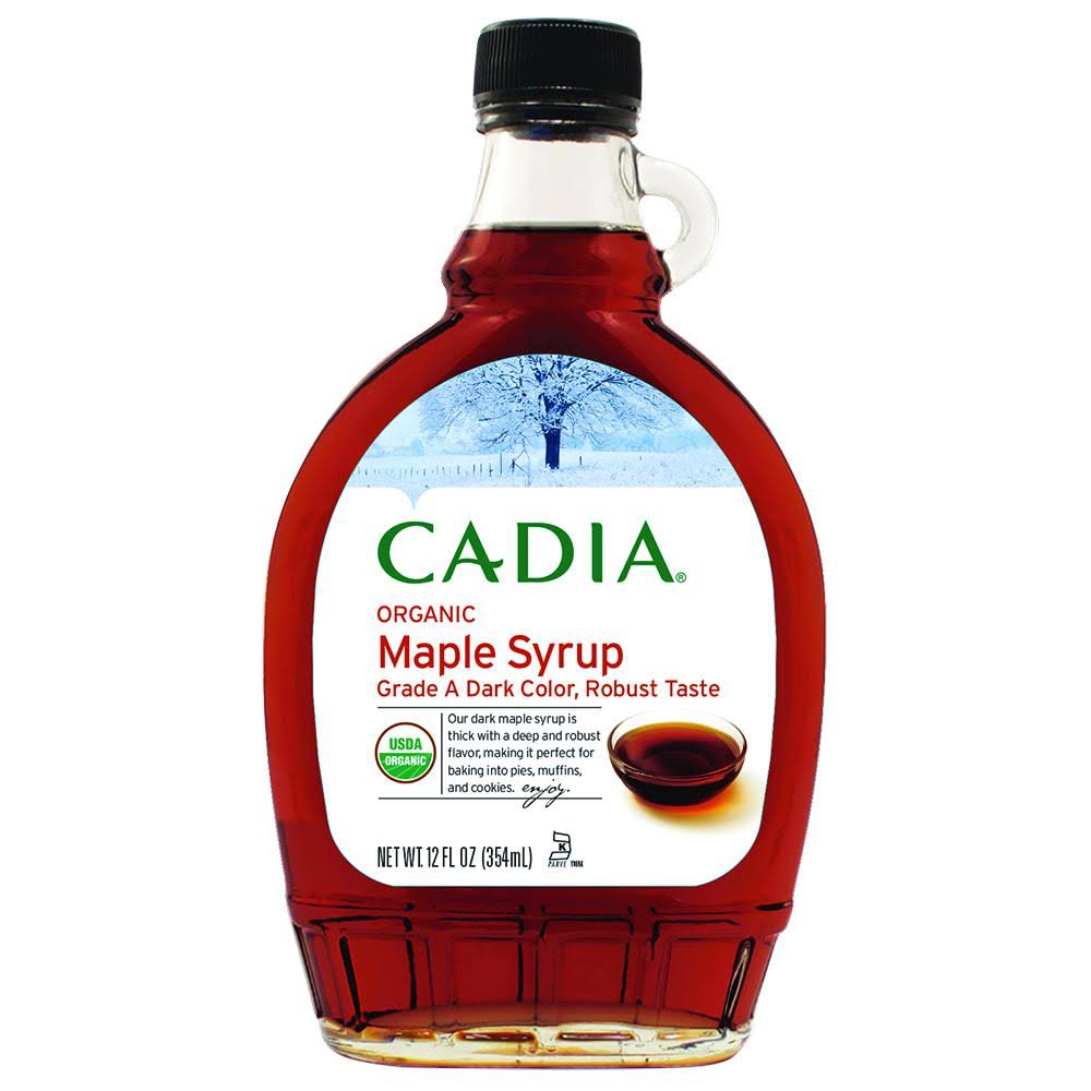 Cadia – Maple Syrup Dark, 12 oz - Vegan Plant Based