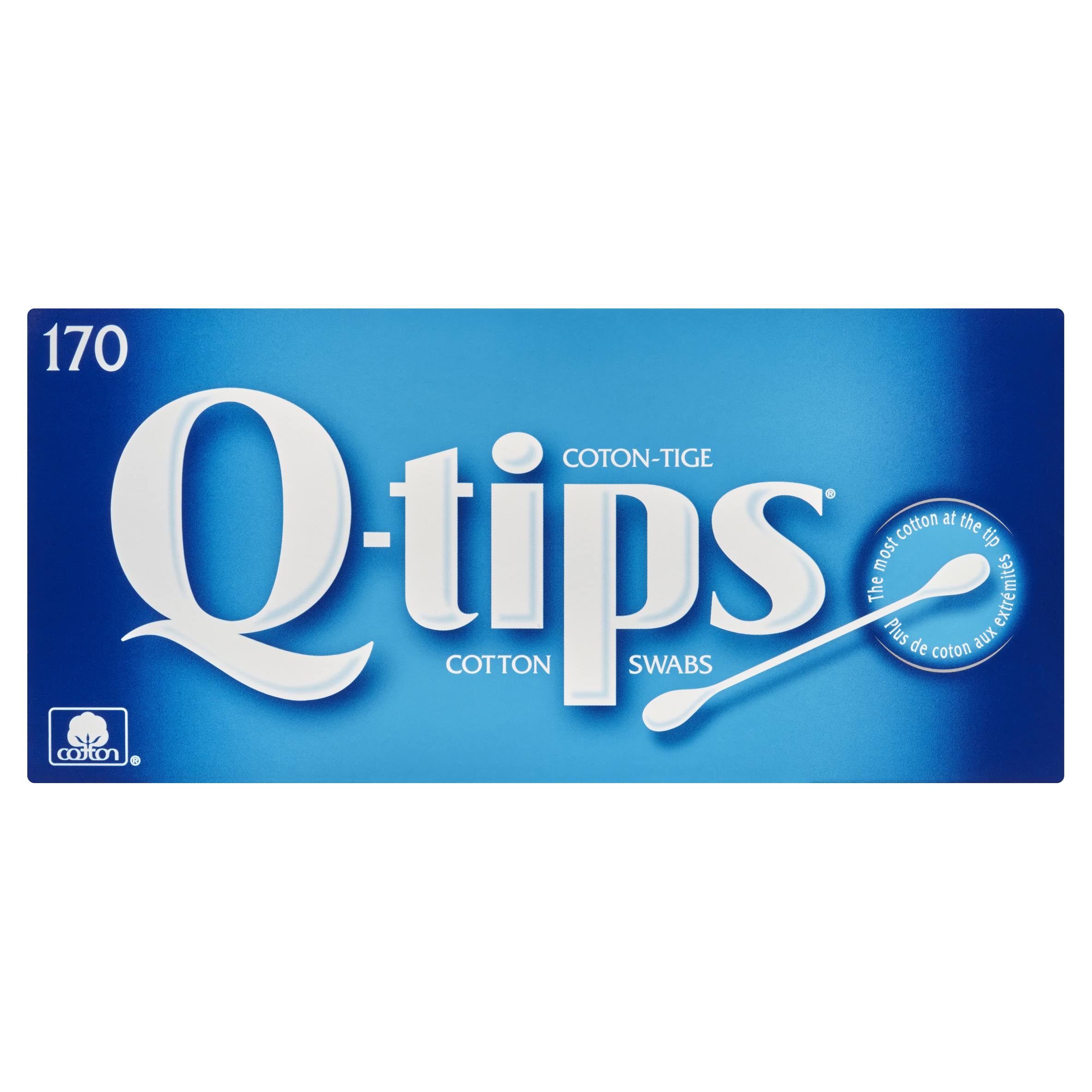 Q-Tips Cotton Swabs - 170ct
