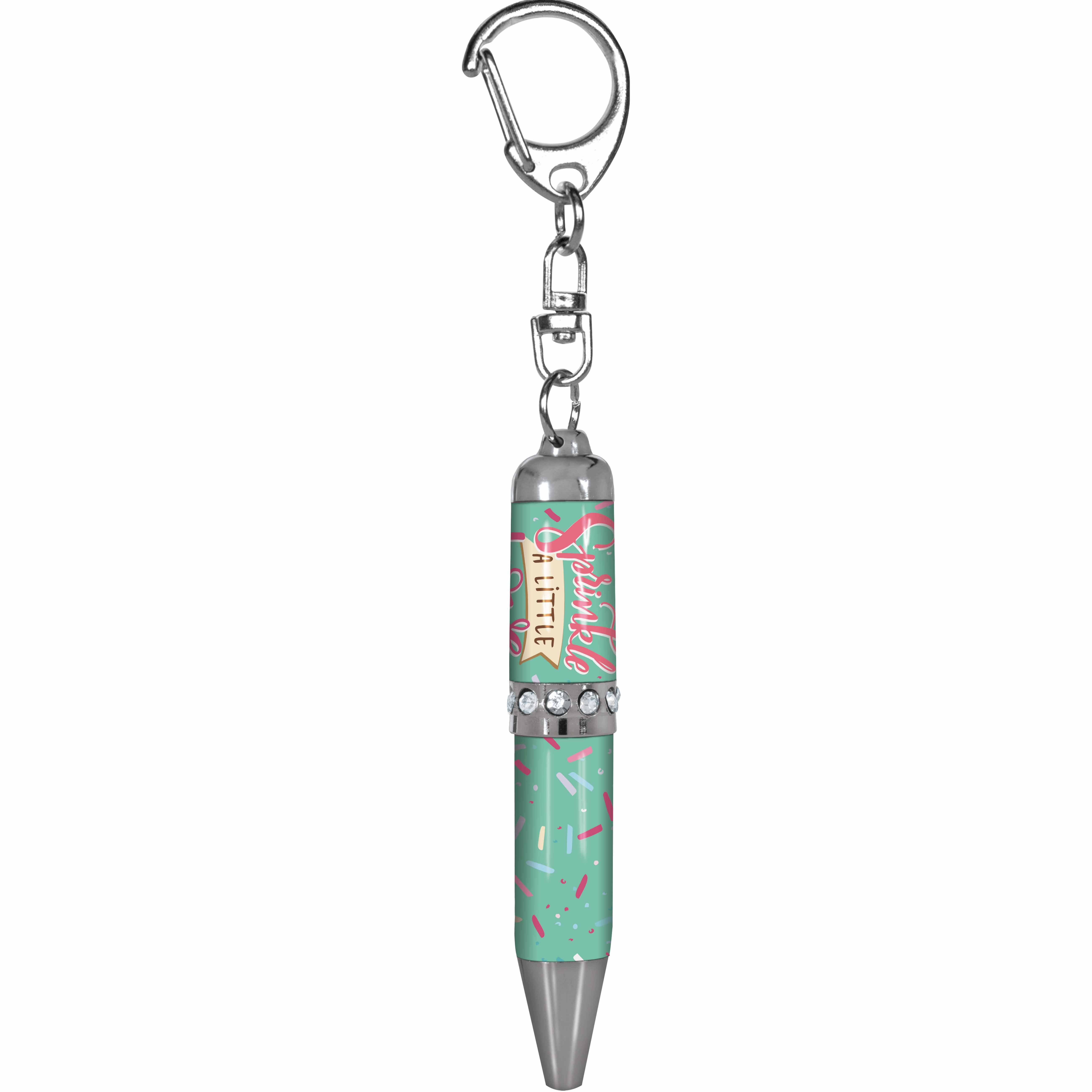 AngelStar, Life Is Sweet Sprinkle A Little Love Mini Pen, Mint Green, 4 1/2 Inches
