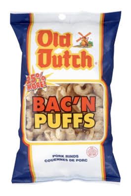 Old Dutch Bac'N Puffs - 100g