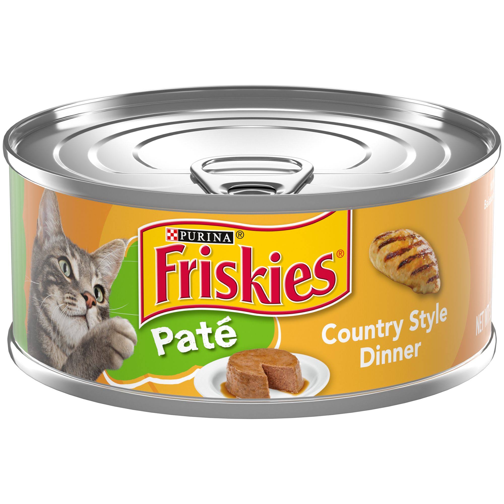 Purina Friskies Classic Paté Cat Food - Country Style Dinner, 5.5oz