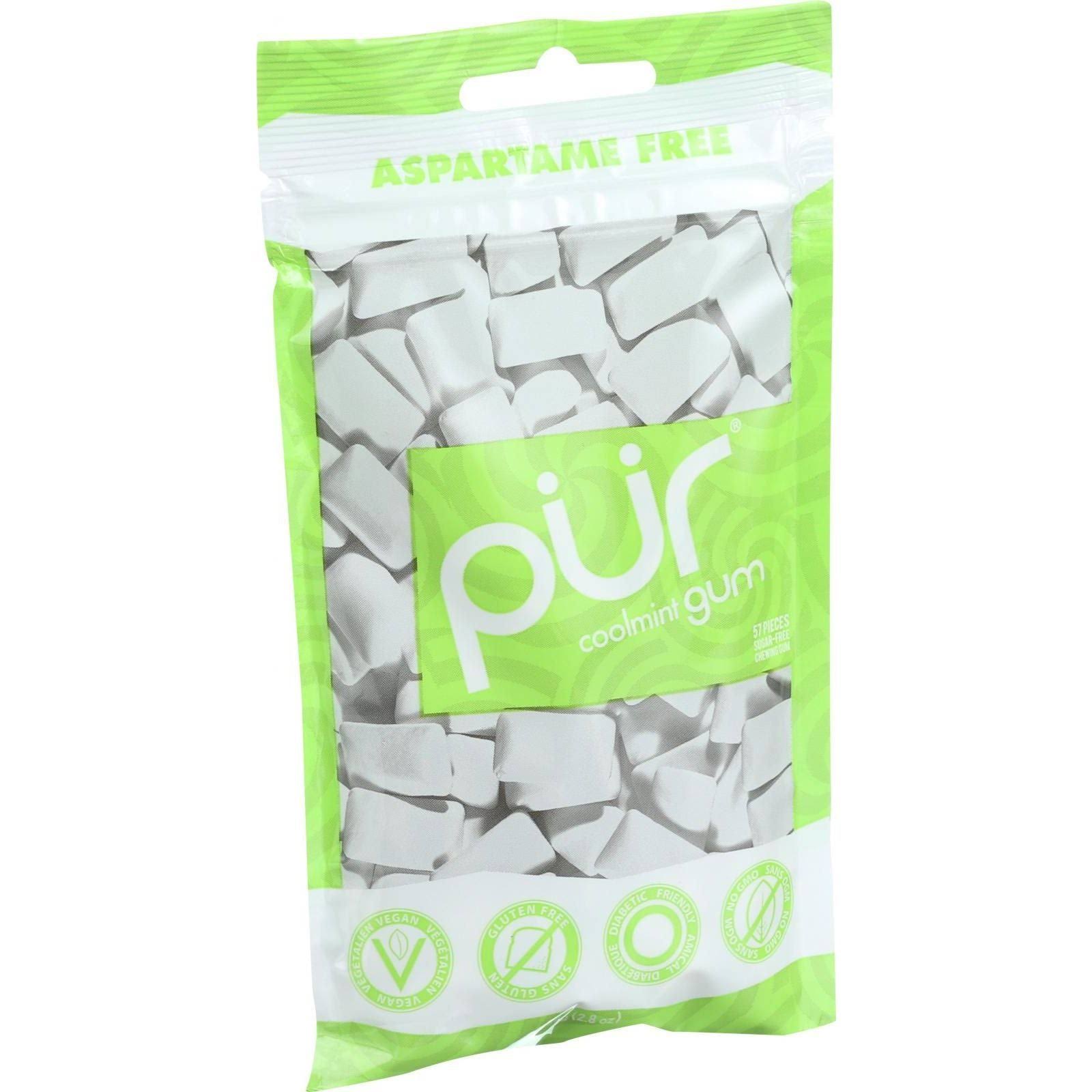 Pur Aspartame Free Gum - Cool Mint