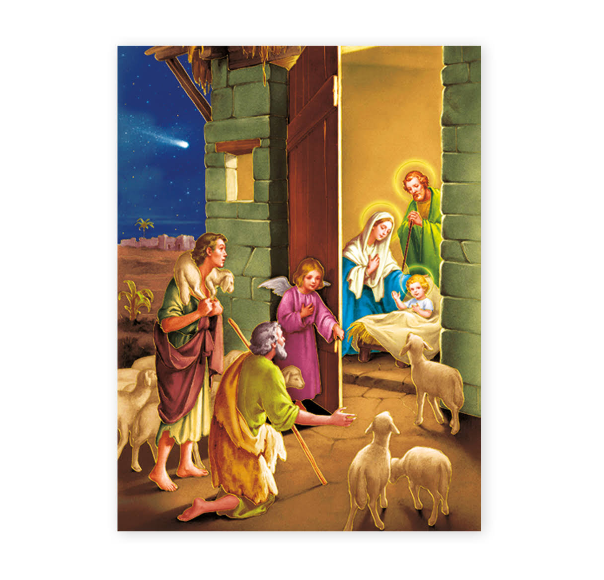 Nativity Large Poster - 19"W x 27"H