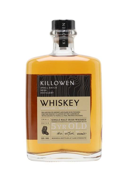 Killowen Signature Rum & Raisin Batch 5, 6 Year Old Single Malt 500ml