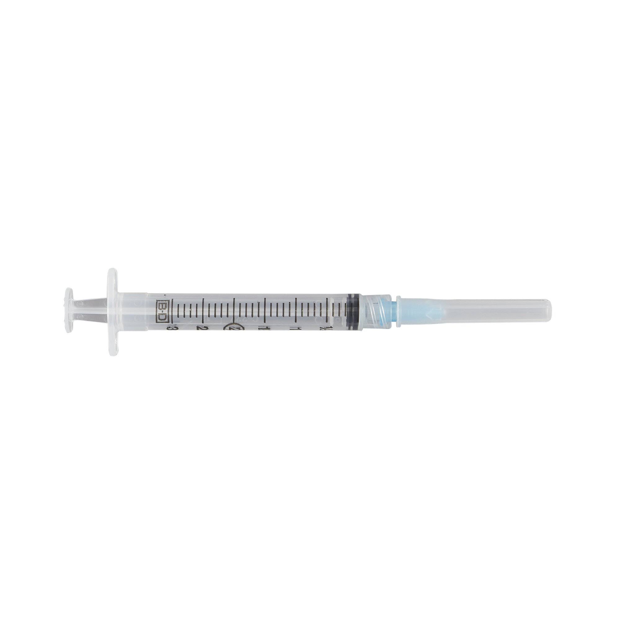 Bd Luer-lok Syringe With Detachable Precisionglide Needle -3 Ml, 25g X 1 In (309581)