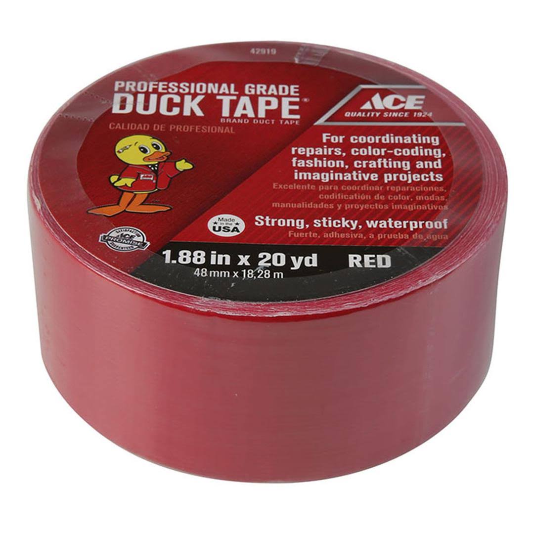 Ace Professional Grade Polyethylene Coated Cloth Duct Tape - 20yd