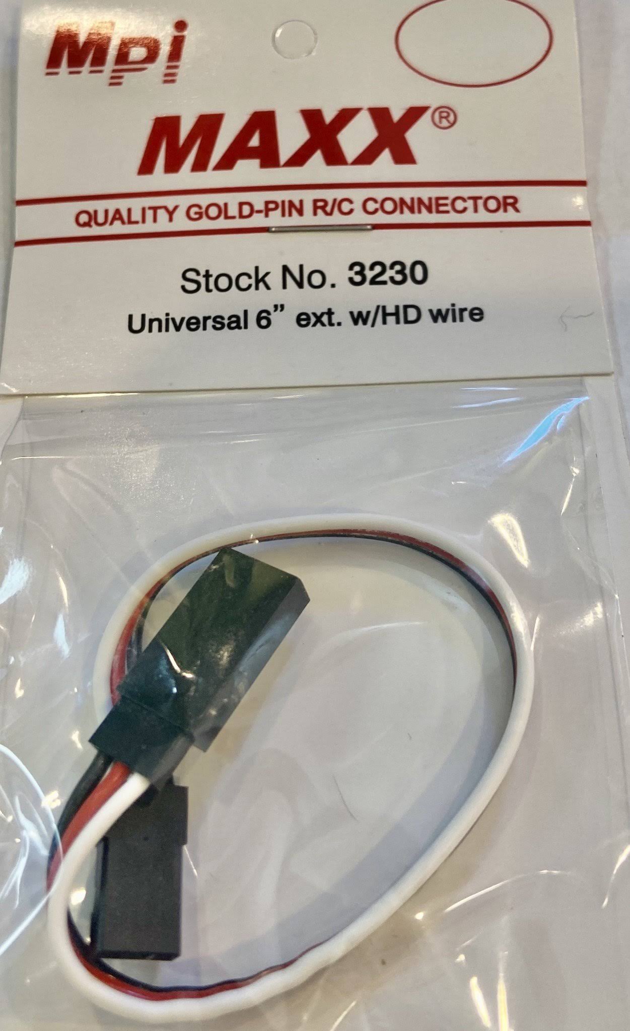 Universal 6" Ext. W/HD Wire Default