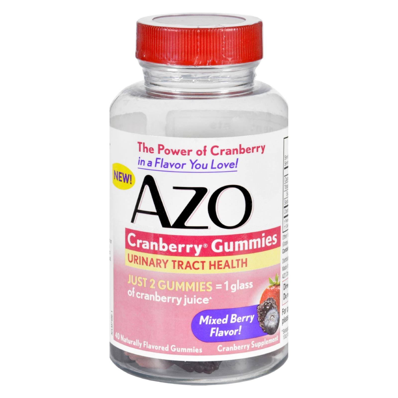AZO Cranberry Gummies Dietary Supplement - 40ct