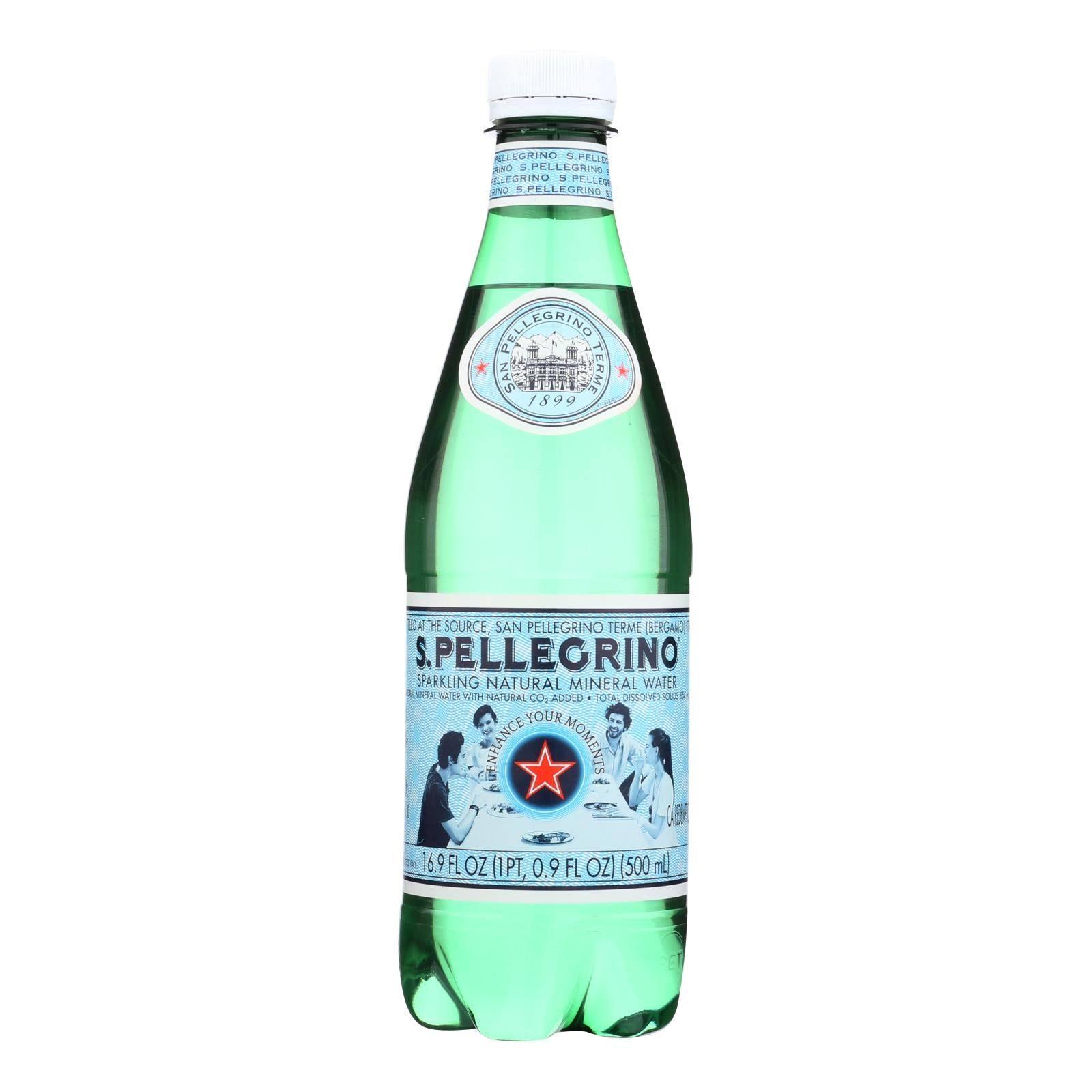 San Pellegrino Sparkling Natural Mineral Water - 16.9oz