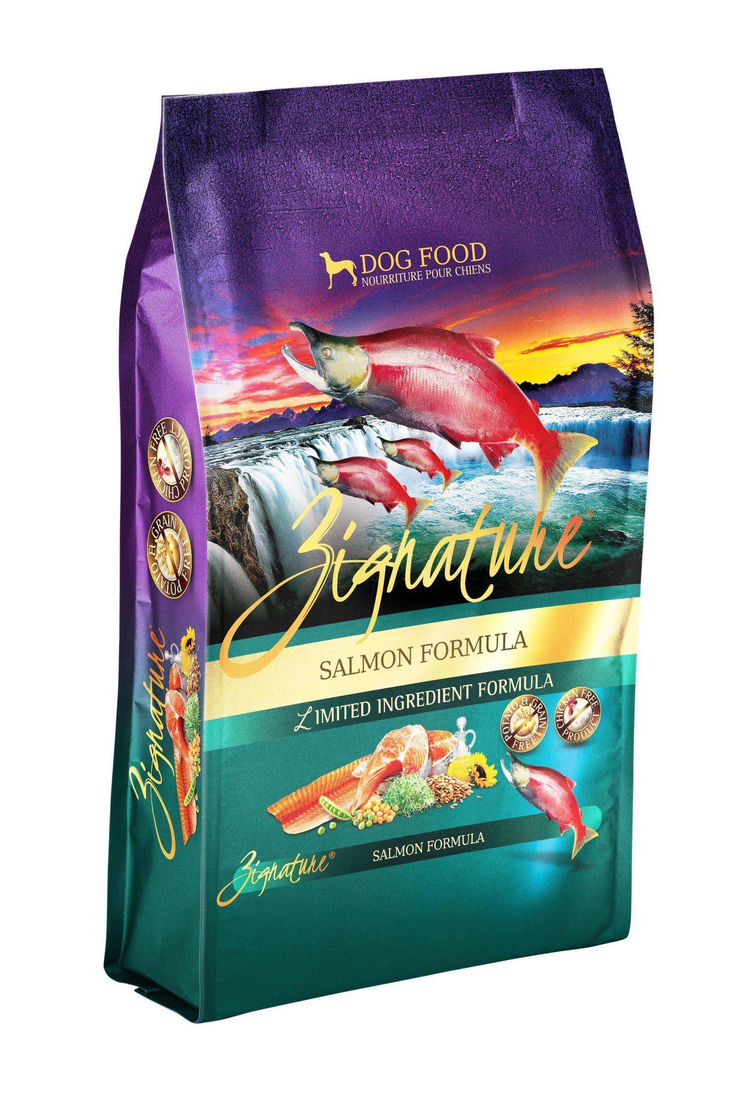 Zignature Limited Ingredient Salmon Formula Dry Dog Food - 4-Lbs.