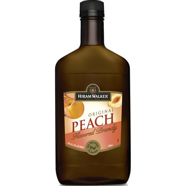 H Walker Peach Brandy - 375ml