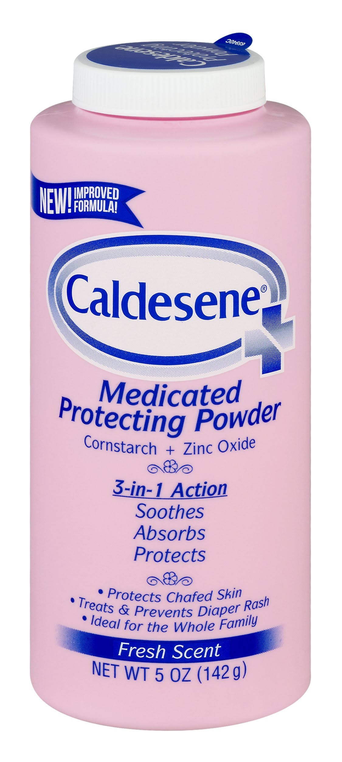 Caldesene Baby Cornstarch Powder With Zinc Oxide - 142g