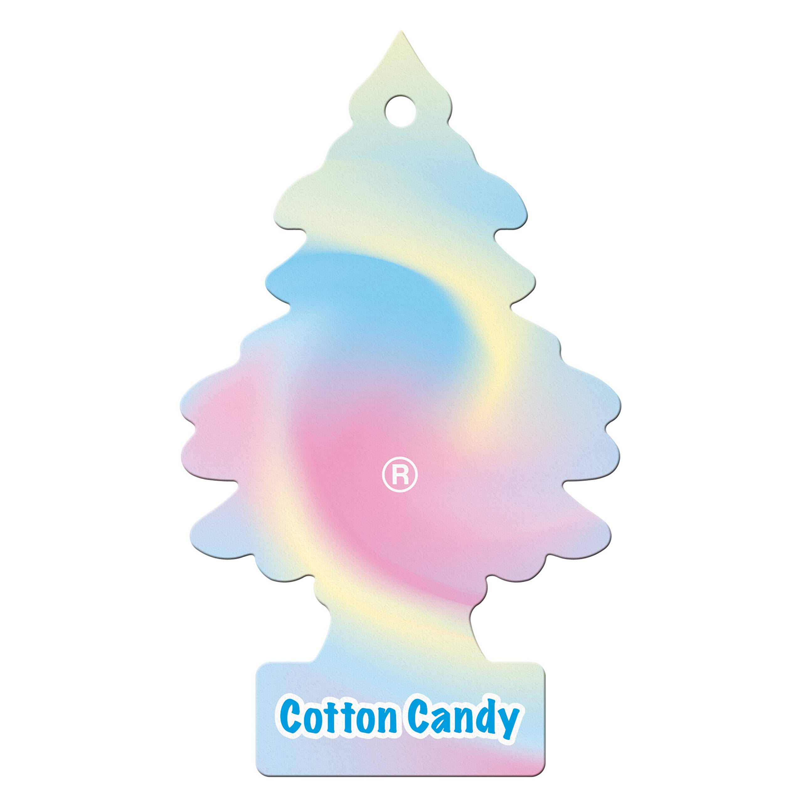 Little Trees Hanging Car and Home Air Freshener - Cotton Candy