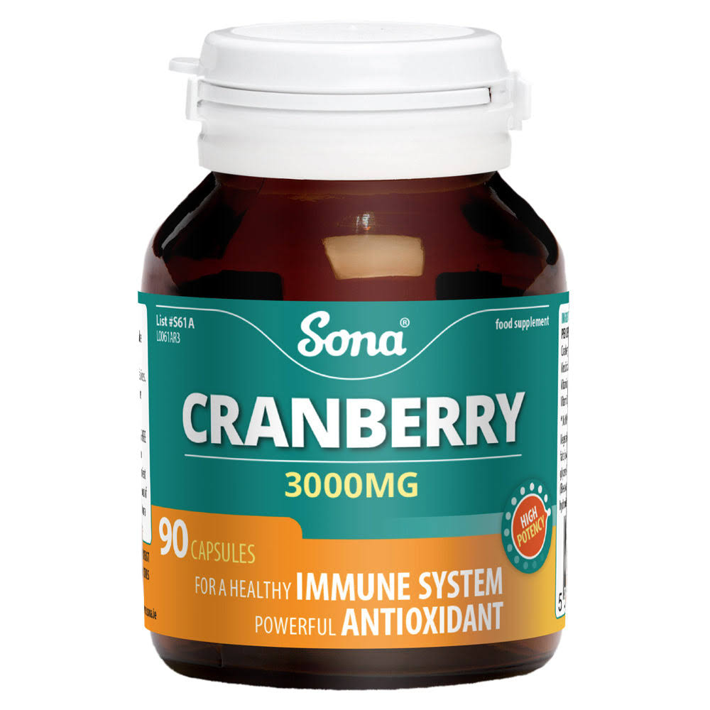 Sona Cranberry - 90 Capsules