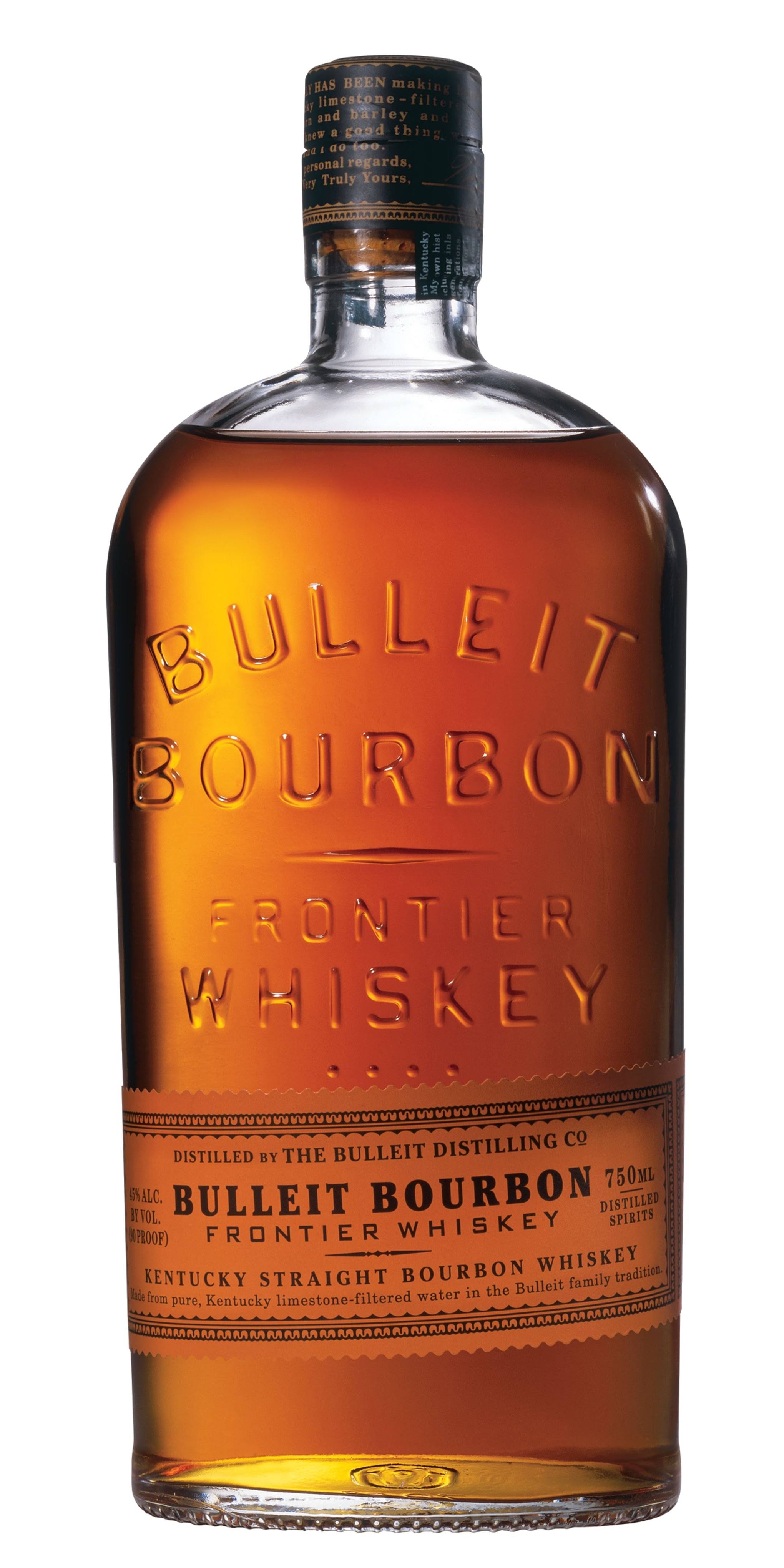 Bulleit Bourbon Frontier Whiskey - 1L