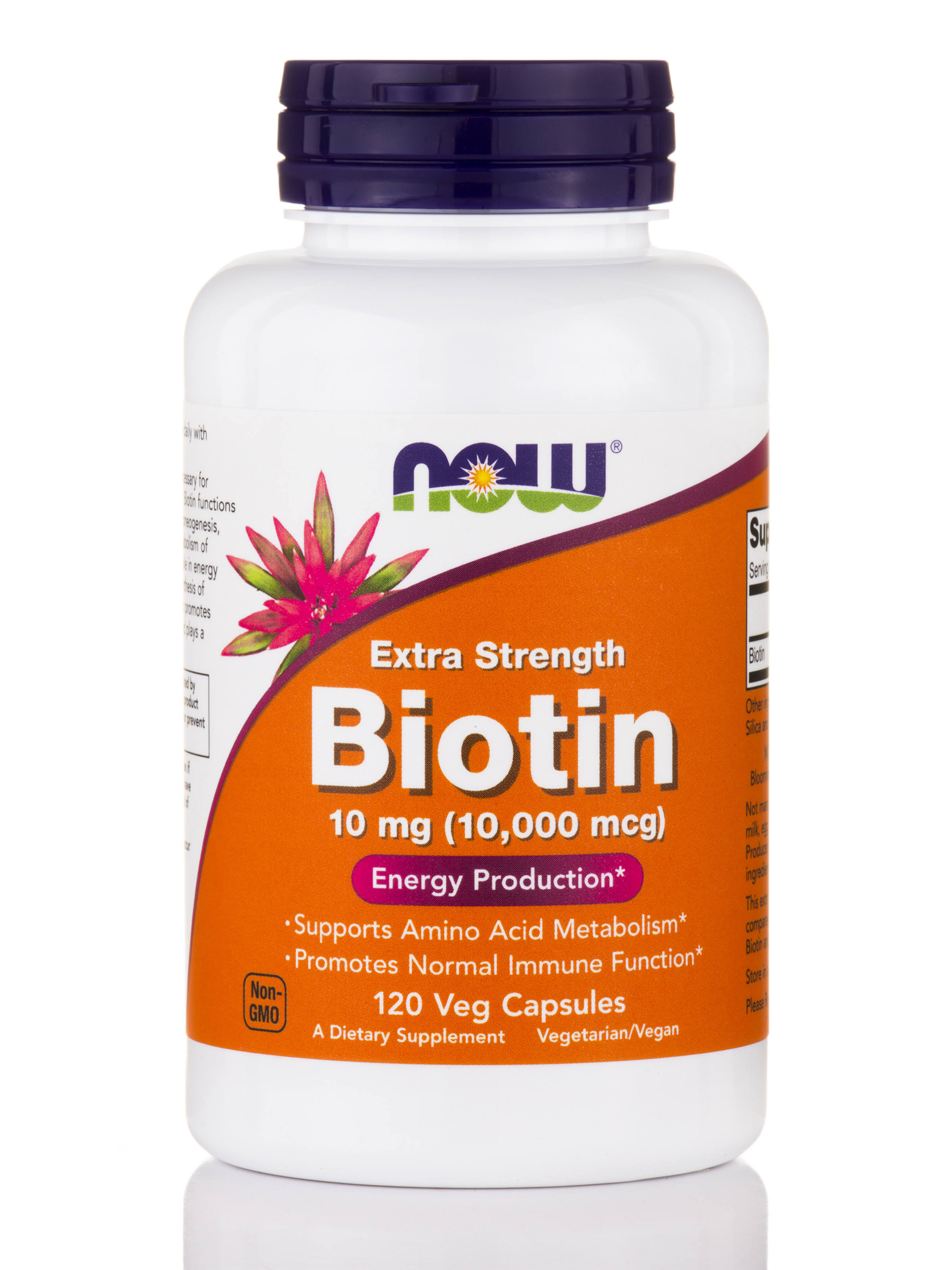 Now Foods Biotin - 60 Veg Capsules