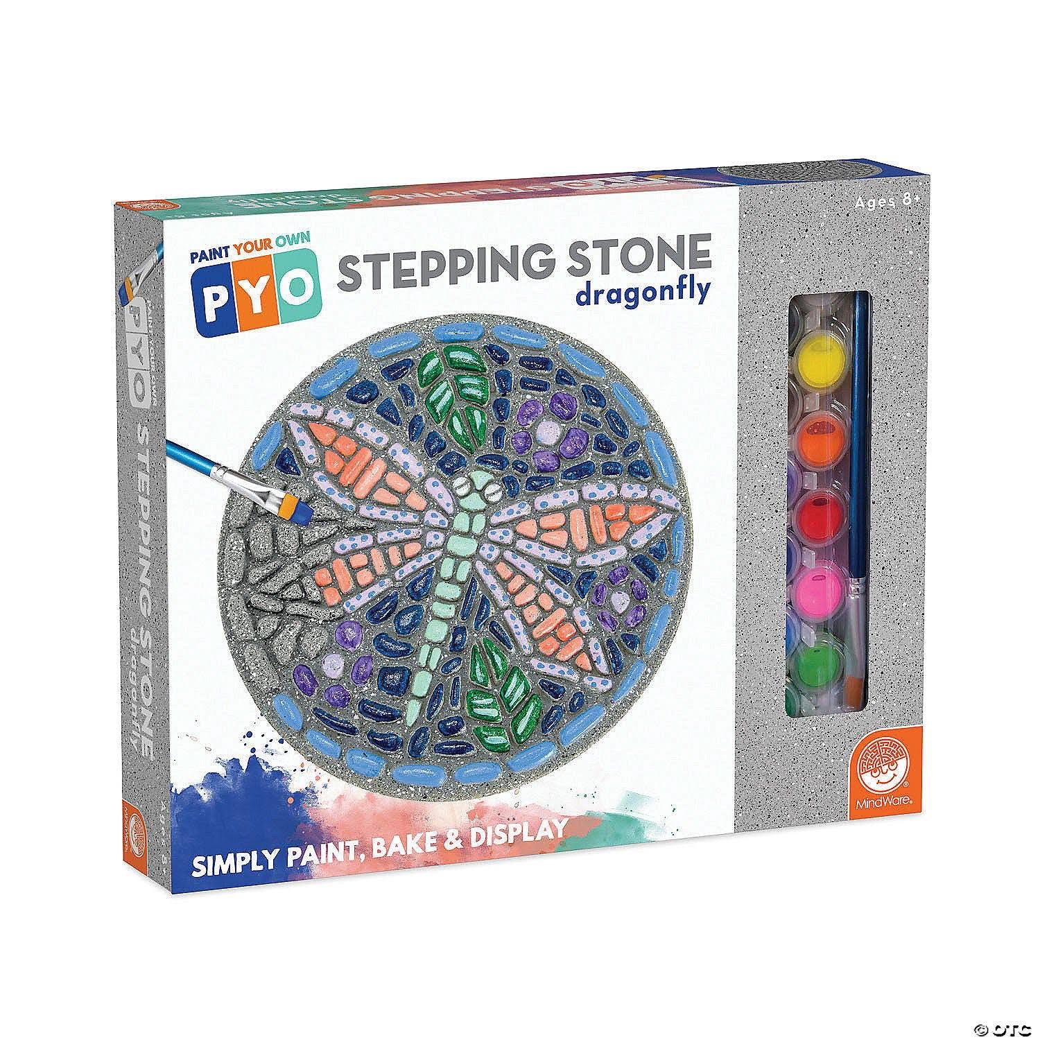 Mindware Paint-Your-Own Stepping Stone: Dragonfly