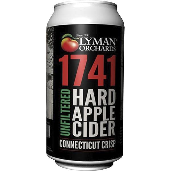 Lyman Orchards 1741 Connecticut Crisp Hard Apple Cider - 16 fl oz