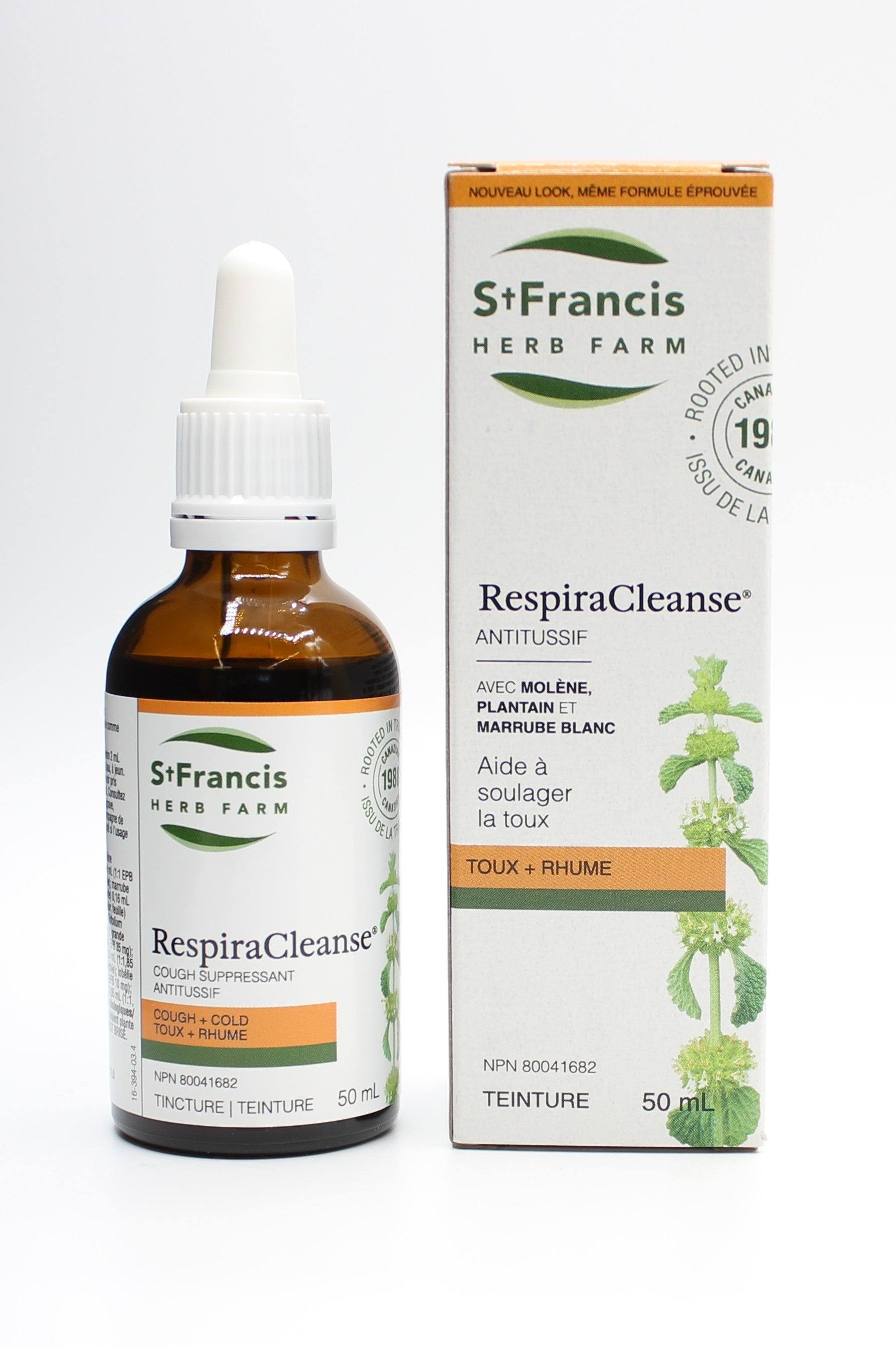 St Francis Herb Farm Respiracleanse 50 ml